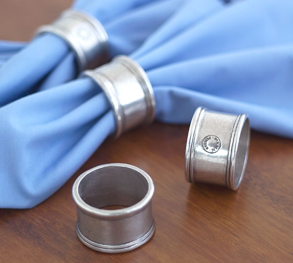 Pewter discount napkin holder